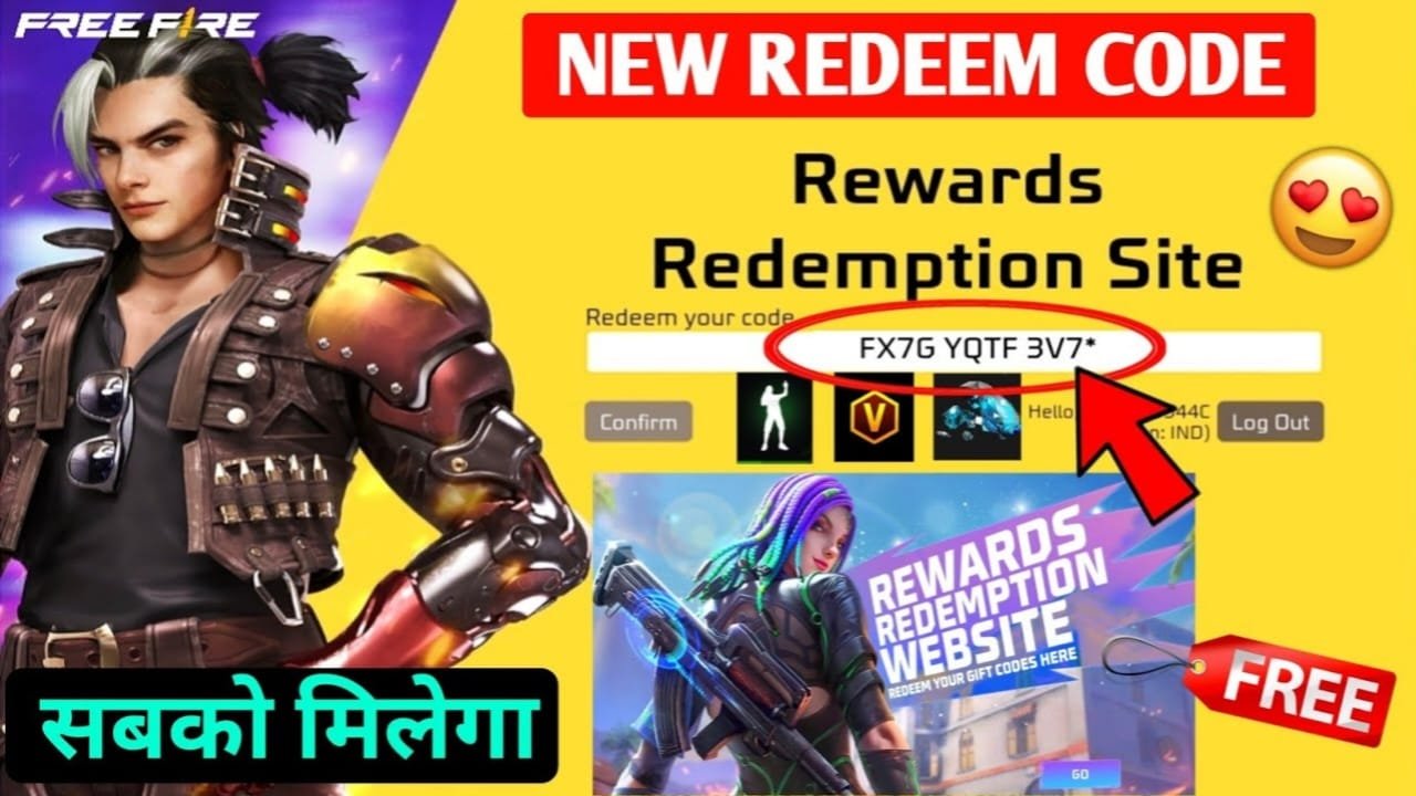 Garena Free Fire Max Redeem