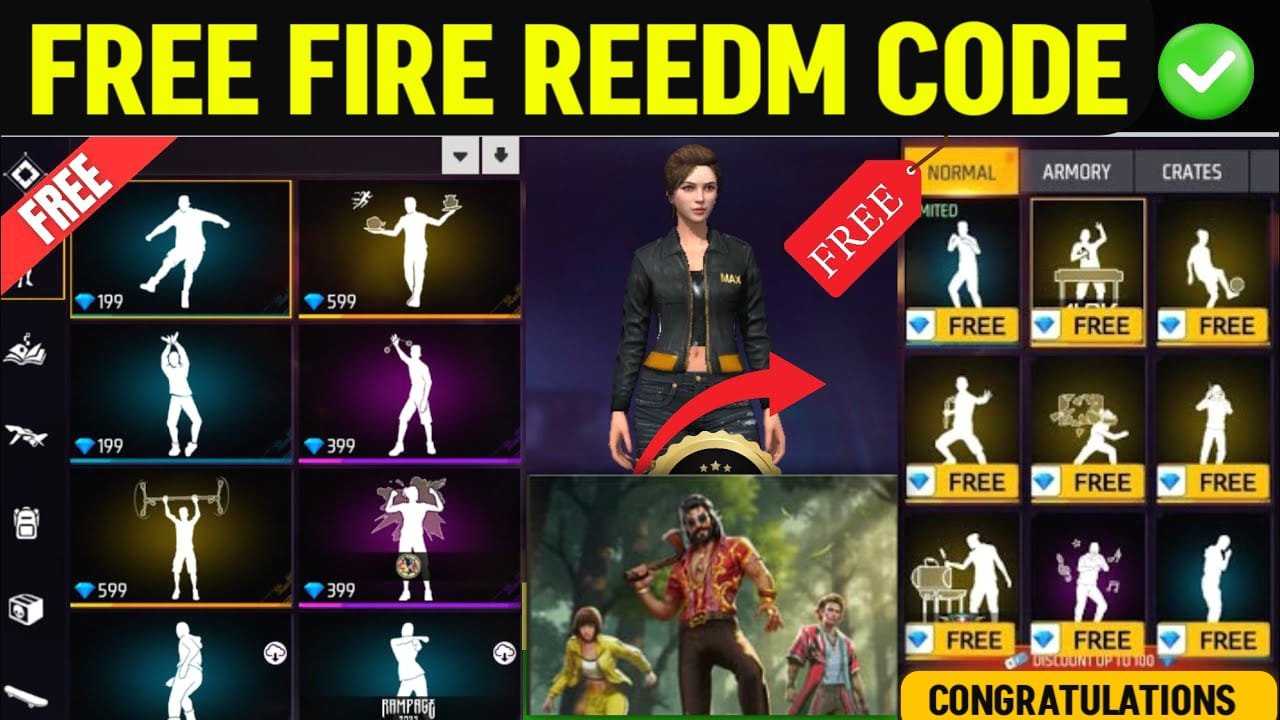 Free Fire Max Redeem Codes