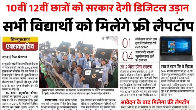Free Laptop Yojana 2025